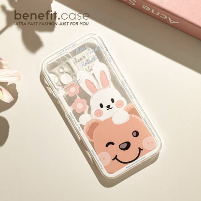 Animal Transparent Case Phone