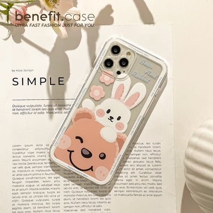 Animal Transparent Case Phone