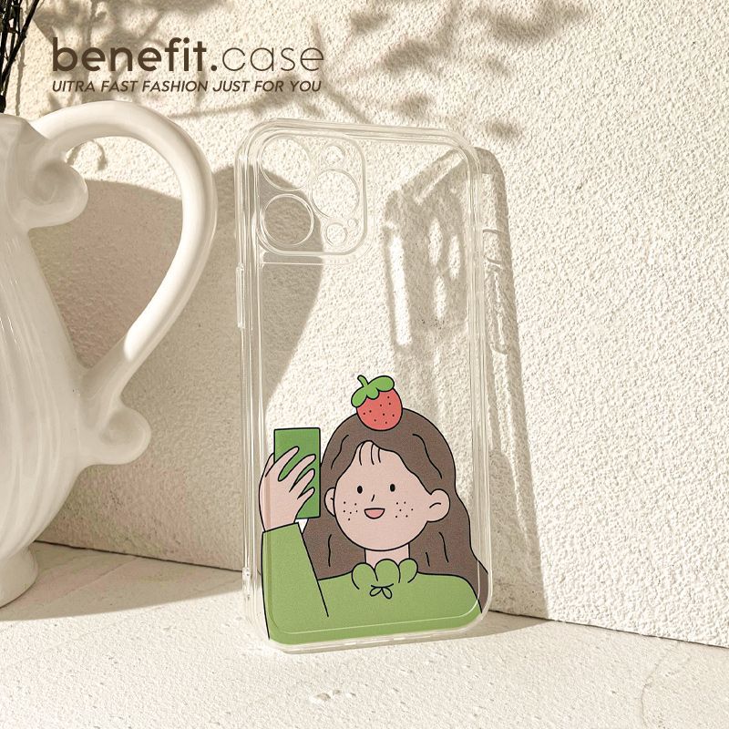 Transparent Phone Case Cartoon
