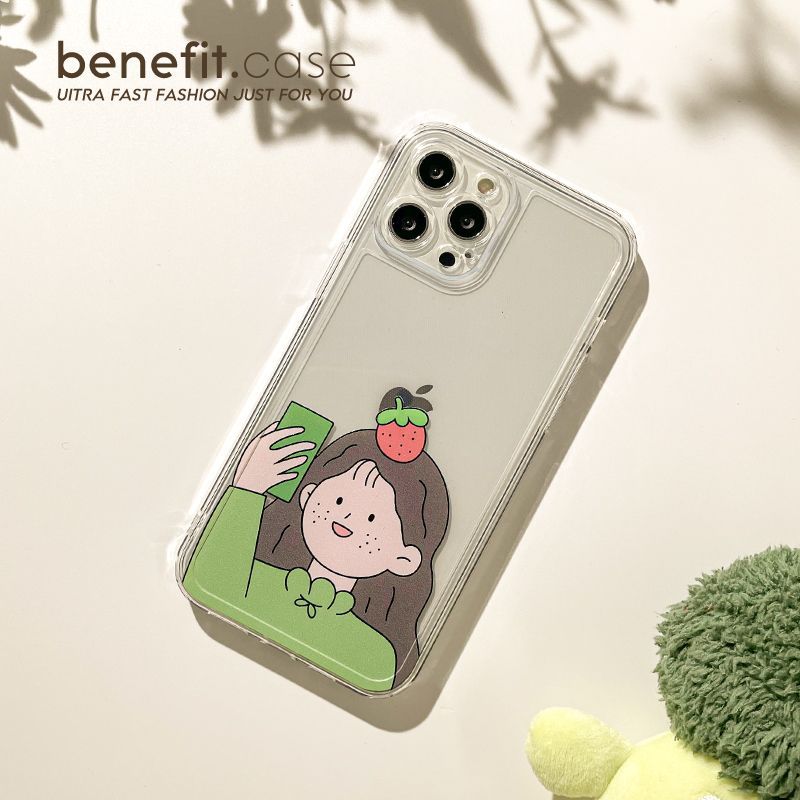 Transparent Phone Case Cartoon