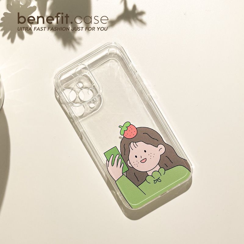Transparent Phone Case Cartoon