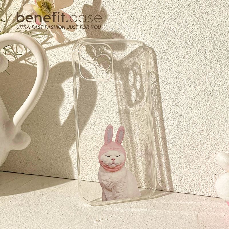 Case Phone Cat Transparent