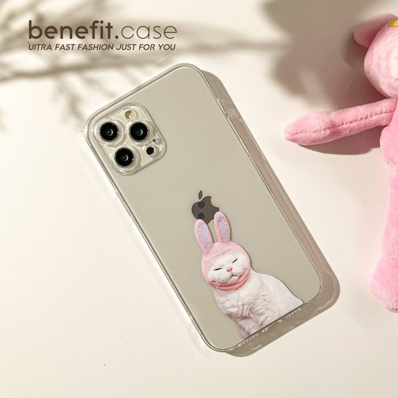 Case Phone Cat Transparent
