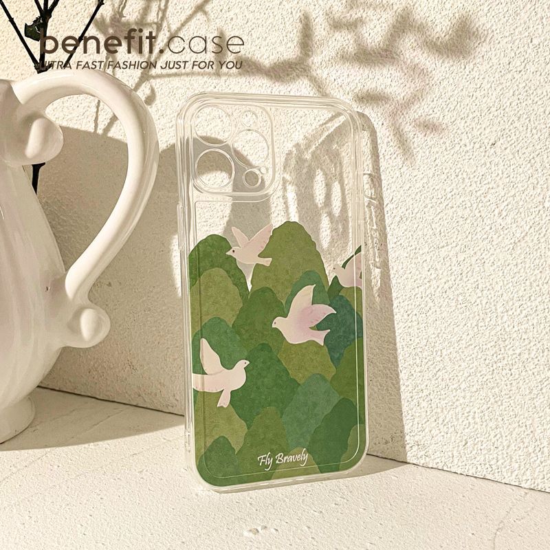 Case Transparent Phone Bird