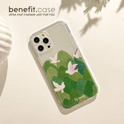Case Transparent Phone Bird