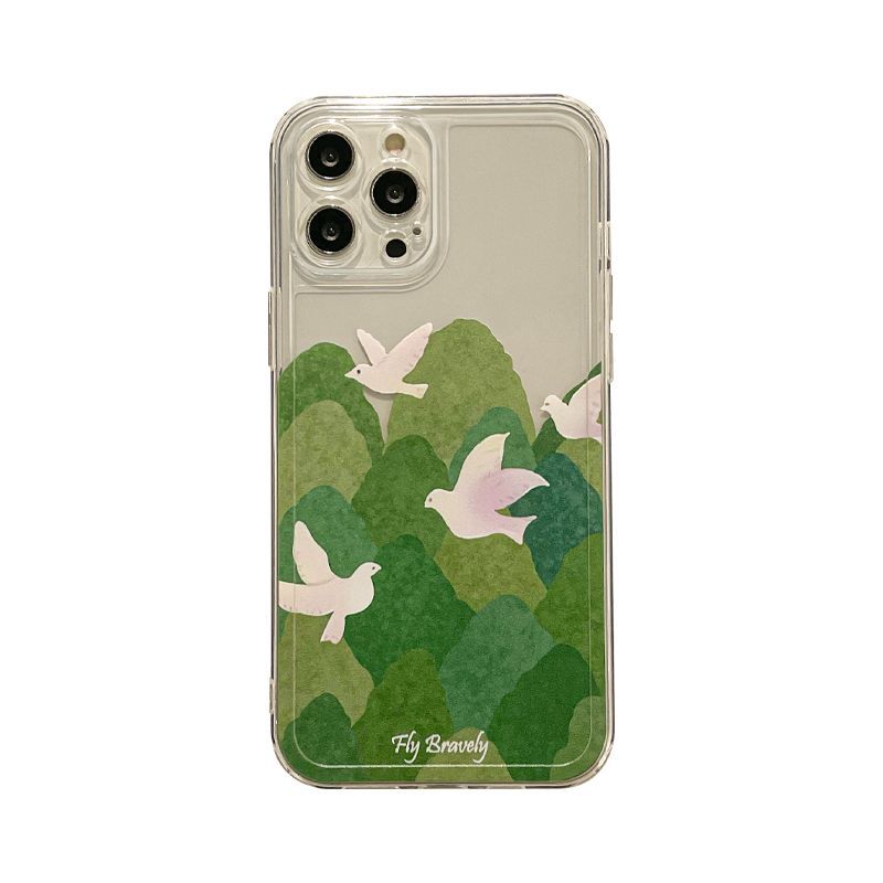 Case Transparent Phone Bird