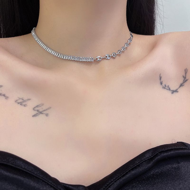 Choker Rhinestone Alloy