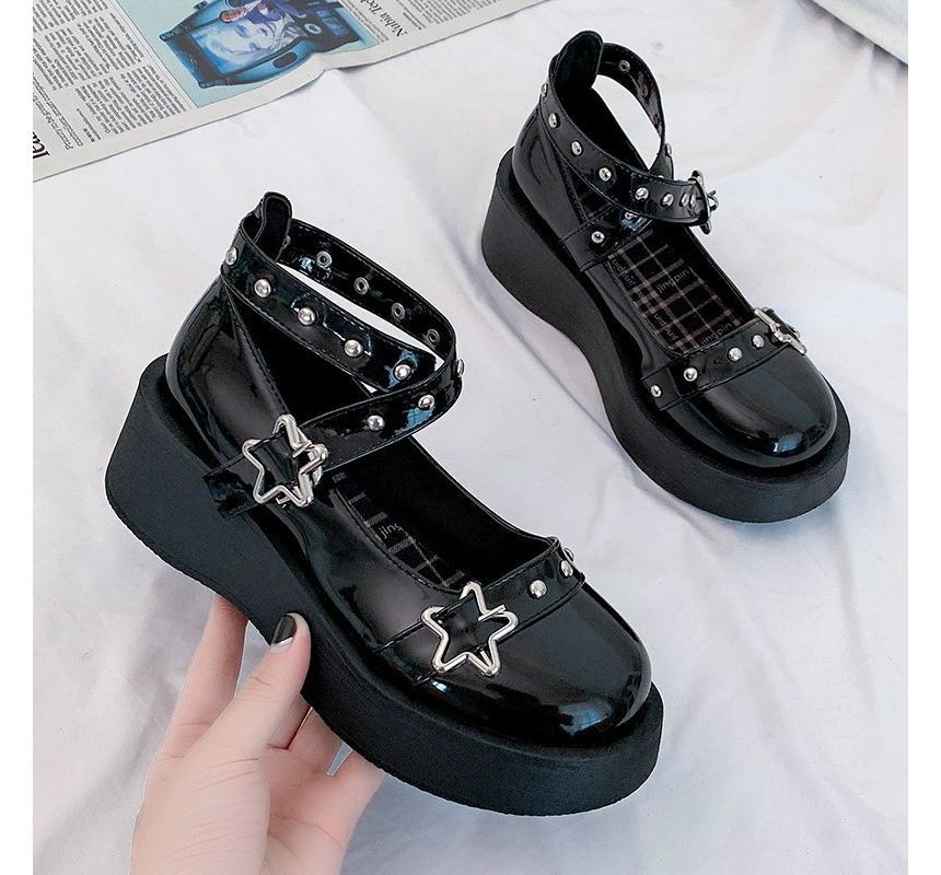 Mary Jane Platform Shoes