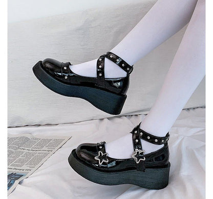 Mary Jane Platform Shoes