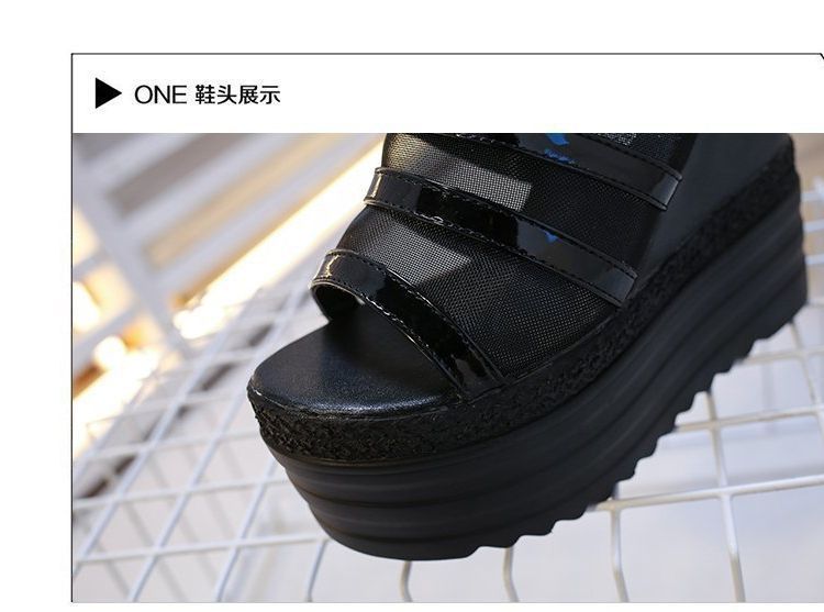 Slide Sandals Wedge Platform