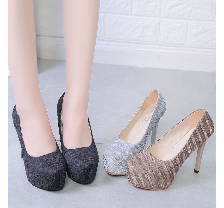 Pumps Stiletto Platform Heel
