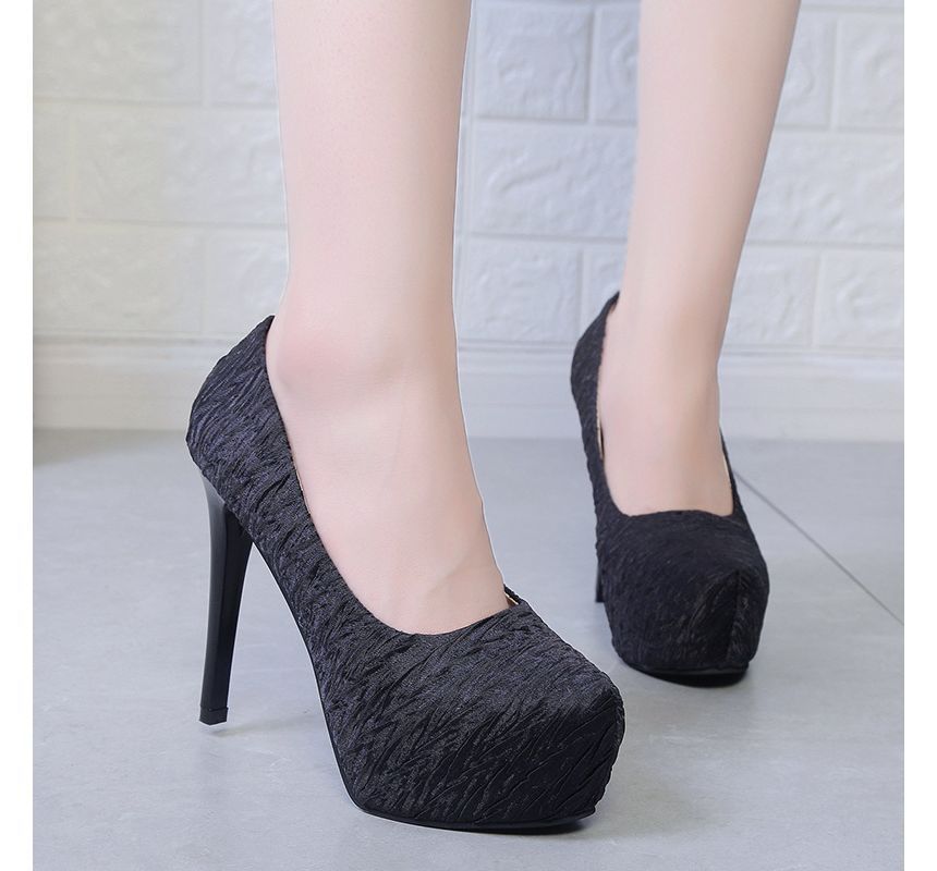 Pumps Stiletto Platform Heel