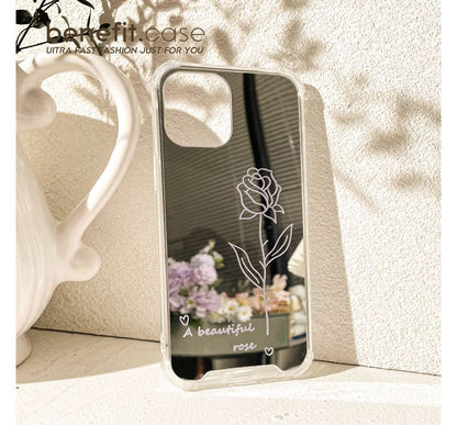 Phone Case Mirrored Flower