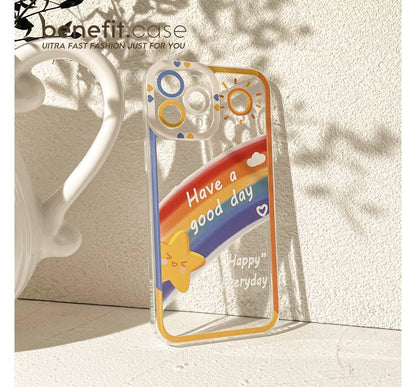 Rainbow Phone Case Transparent