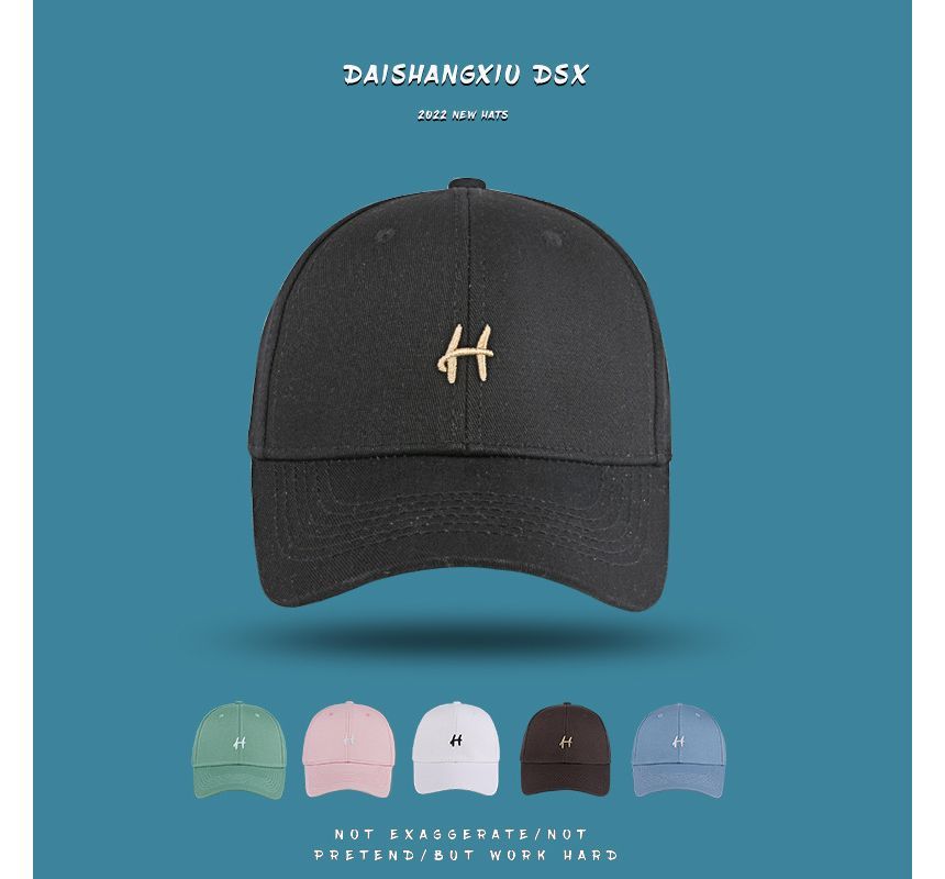 Hat Embroidered Lettering