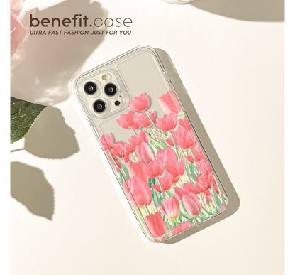 Phone Transparent Case Tulip