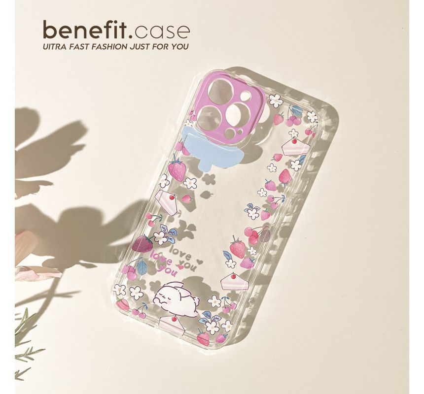 Rabbit Phone Transparent Case
