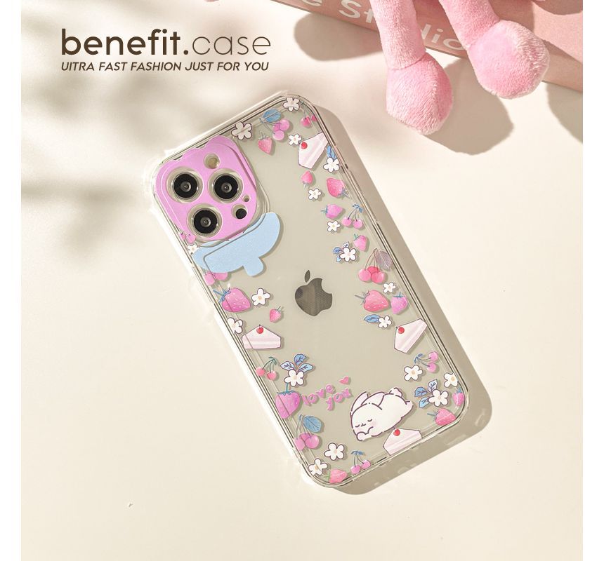 Rabbit Phone Transparent Case