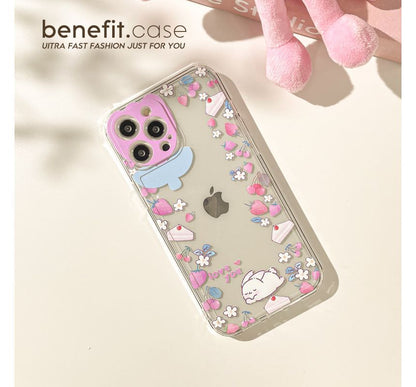 Rabbit Phone Transparent Case