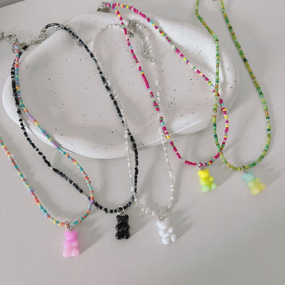 Bear Necklace Bead