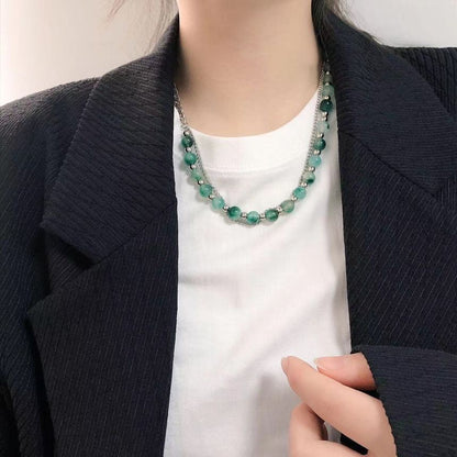 Chain Necklace Beaded