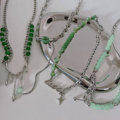 Chain Necklace Beaded