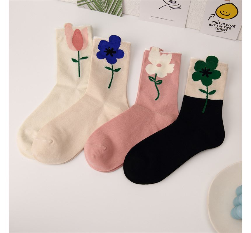 Flower Socks / Set