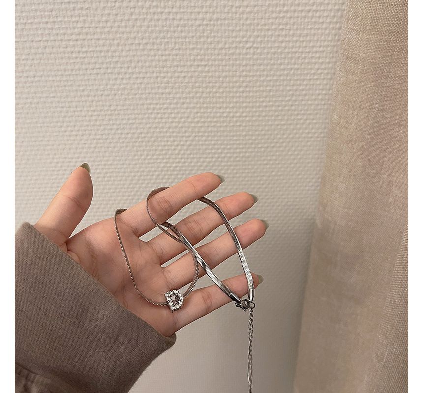 Necklace Rhinestone Choker