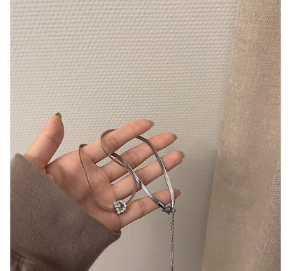 Necklace Rhinestone Choker