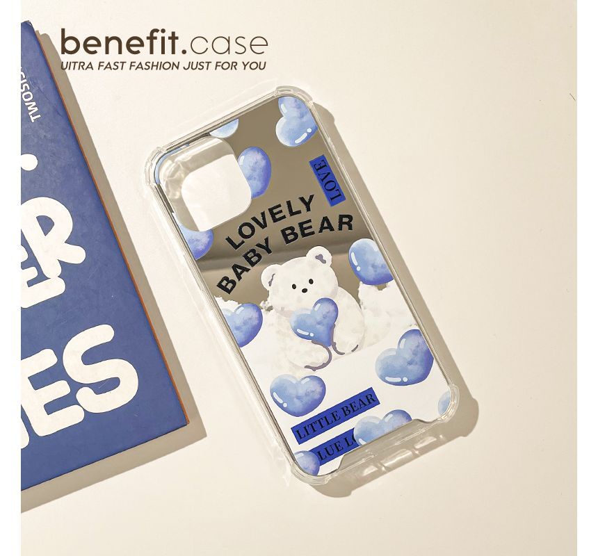 Phone Bear Mirrored Case