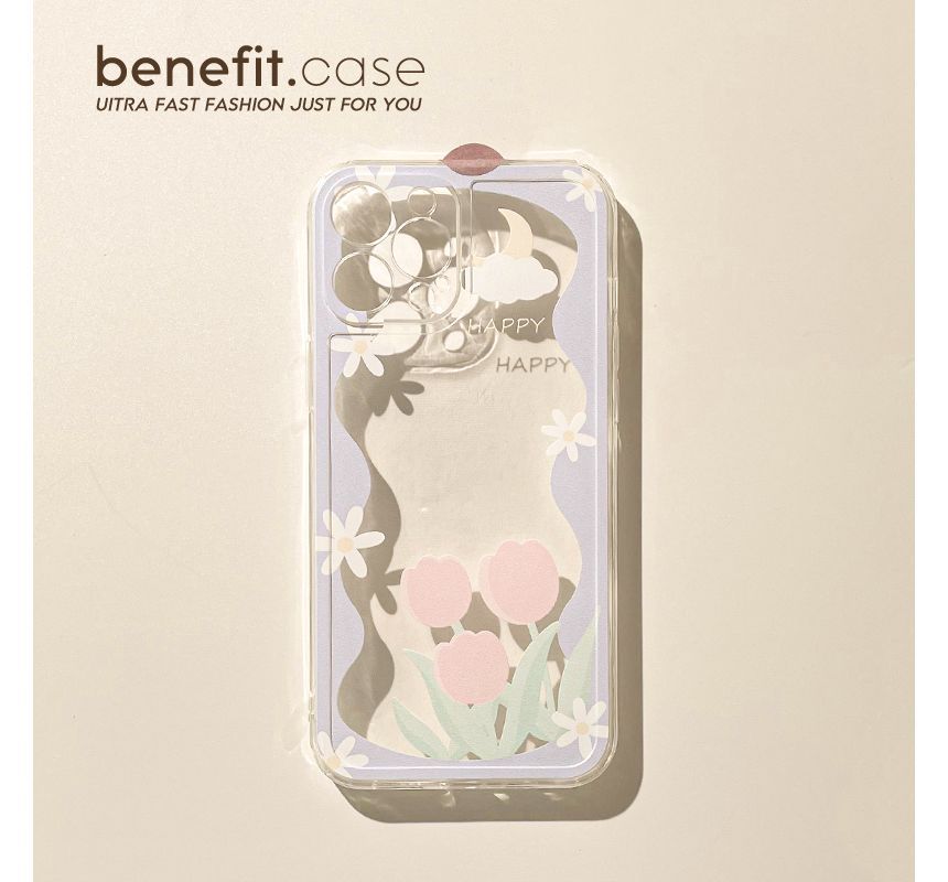 Phone Case Flower Transparent