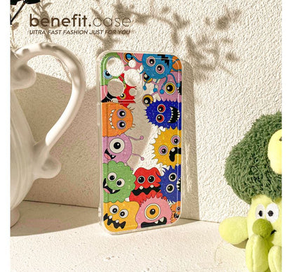 Phone Transparent Monster Case