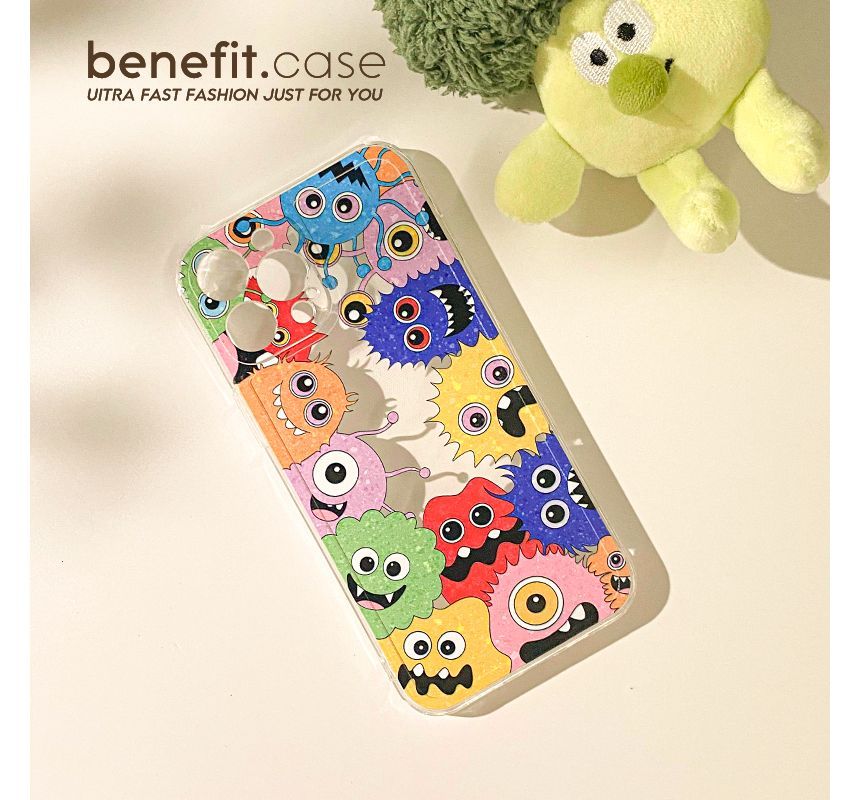 Phone Transparent Monster Case