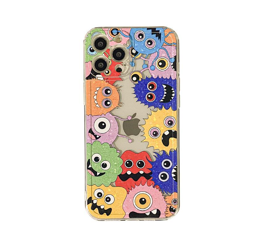 Phone Transparent Monster Case