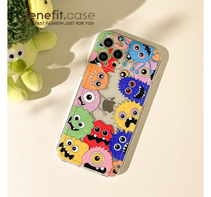 Phone Transparent Monster Case