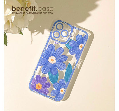 Flower Phone Transparent Case