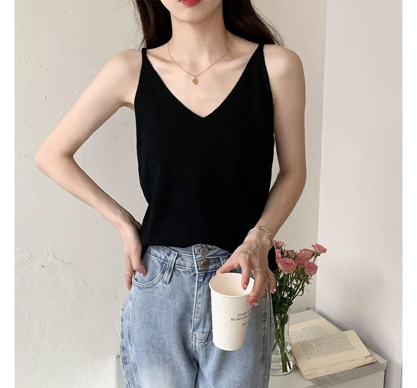 Knit Camisole Top