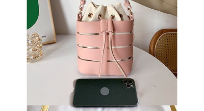 Bag Bucket Leather Faux