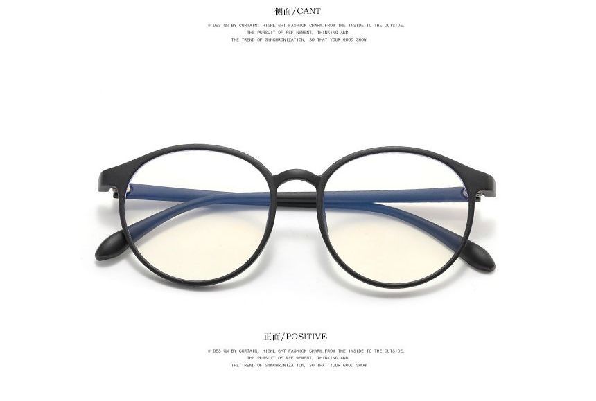 Round Blue Light Blocking Eyeglasses