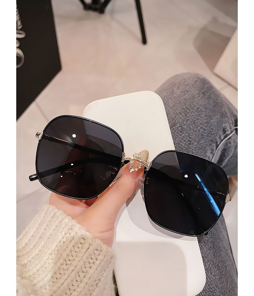 Frame Square Sunglasses Metal