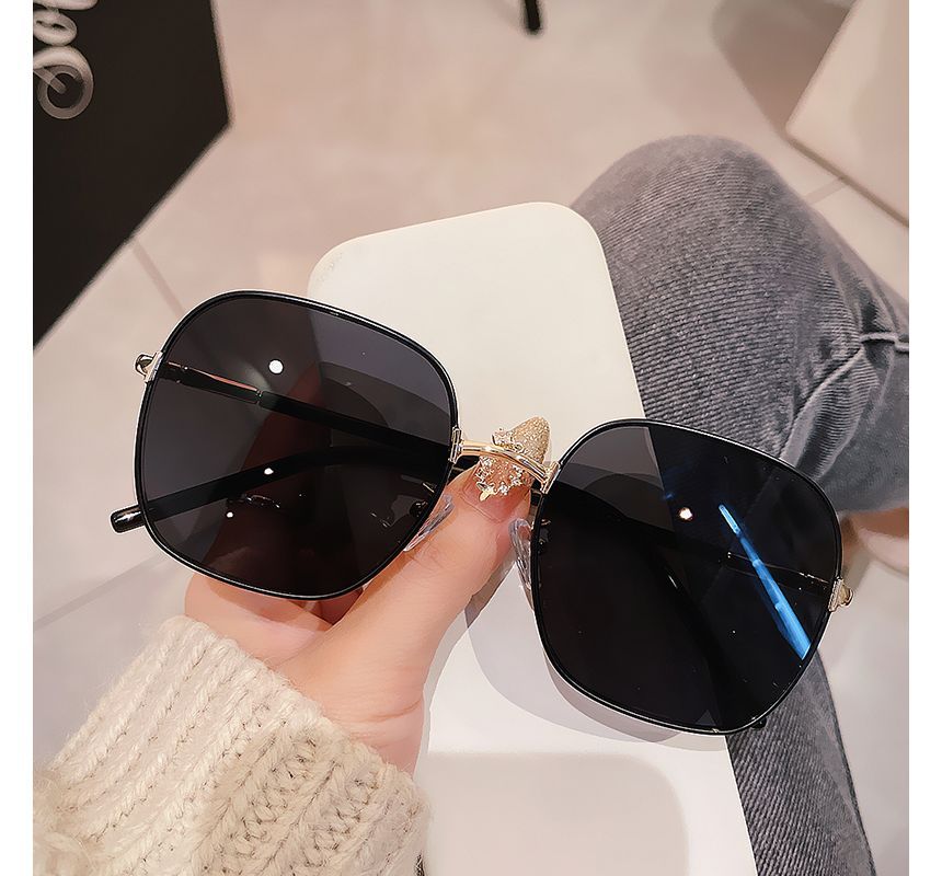Frame Square Sunglasses Metal
