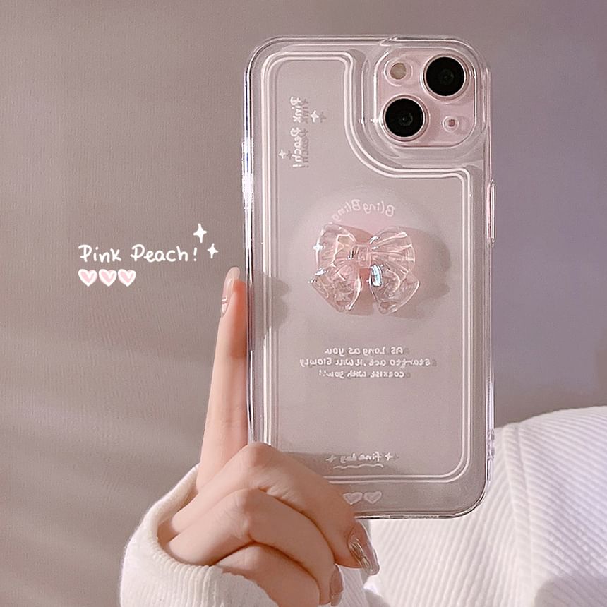 Case Bow Transparent Phone