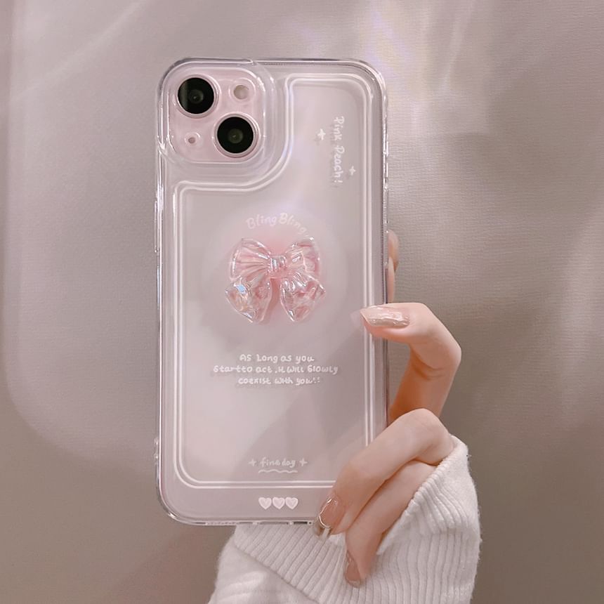 Case Bow Transparent Phone