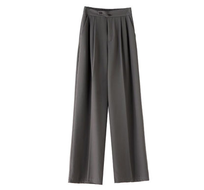 High-Waist Wide-Leg Dress Pants