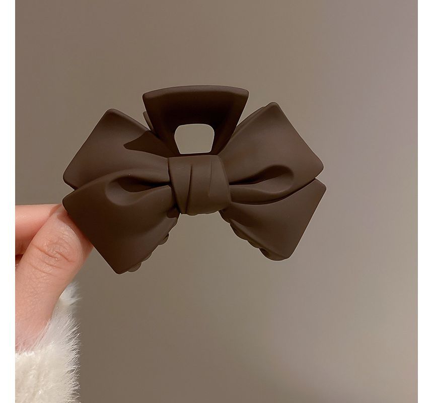 Bow Acrylic Hair Clamp