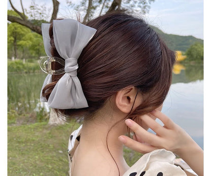 Mesh Bow Hair Claw