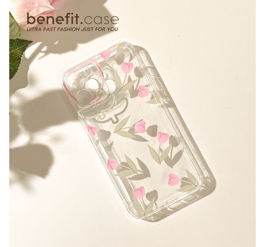 Tulip Phone Transparent Case