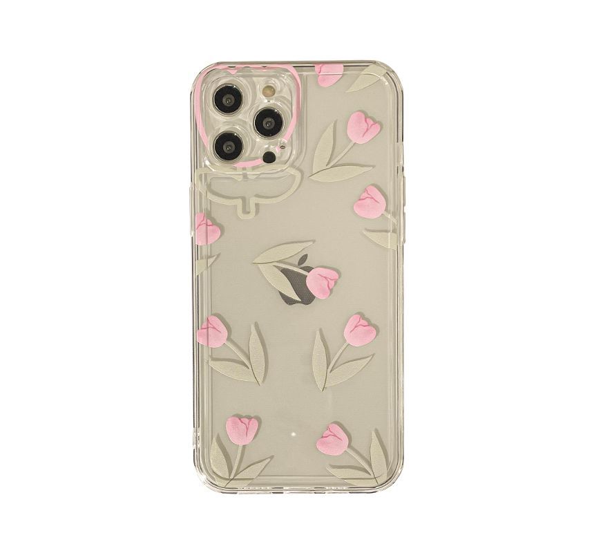 Tulip Phone Transparent Case