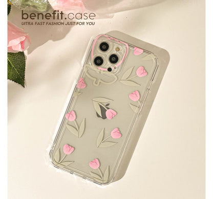 Tulip Phone Transparent Case