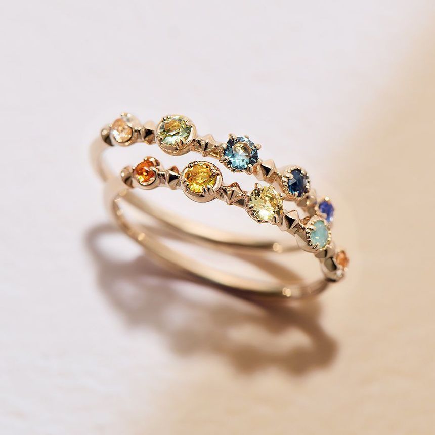 Ring Silver Rhinestone Sterling